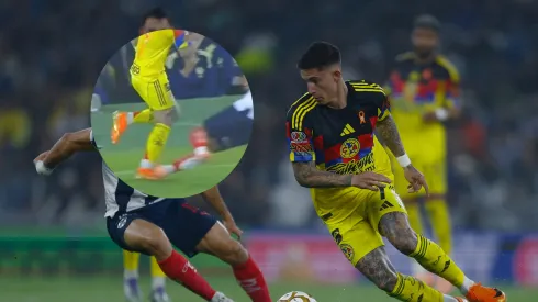 A Brian lo plancharon con fuerza excesiva, más allá de ser abajo del tobillo.
