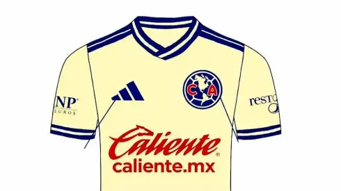 Así sería el primer uniforme del América.
