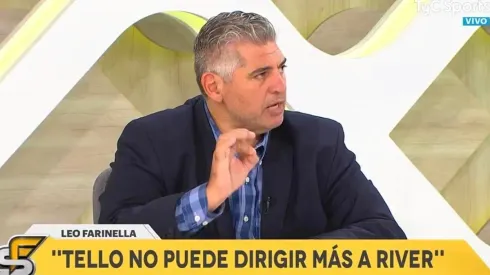 Farinella sigue re caliente con Tello: "Fue el gran ganador del Superclásico"