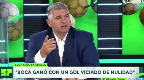 Farinella: "River no sale campeón del fútbol argentino porque le roban, viene siendo estafado"