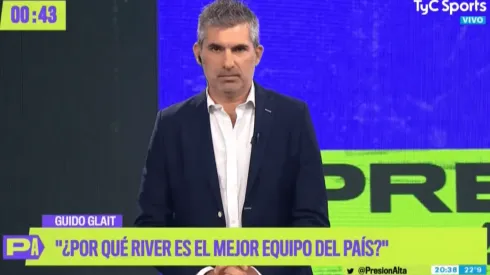 Video: a Guido Glait se le escapó en vivo que la CONMEBOL era "Gallina"