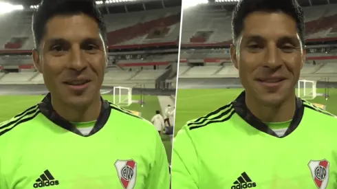 Nunca borró la sonrisa: el mensaje de Enzo Pérez para los hinchas de River