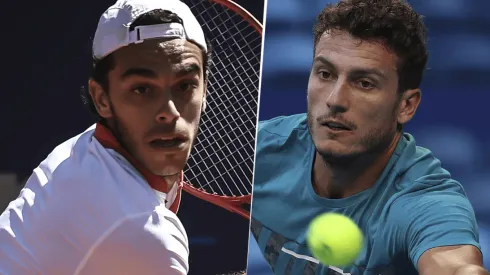 Francisco Cerúndolo vs. Alessandro Giannessi por la Qualy del Roland Garros (Foto: Getty Images).
