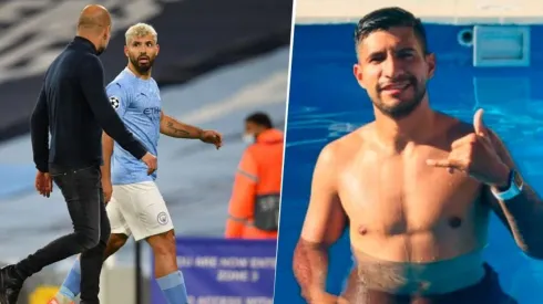 El hermano de Agüero contó un secreto sobre Guardiola en Twitter y tuvo que borrarlo