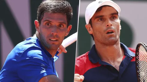 Federico Delbonis vs. Pablo Andújar por el Roland Garros (Foto: Getty Images).
