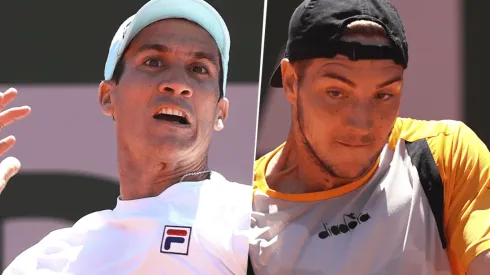 Facundo Bagnis vs Jan-Lennard Struff por el Roland Garros (Foto: Getty Images).
