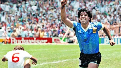 Video inédito: el gol de Diego a los ingleses, desde una cámara que nunca viste