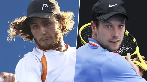 Marco Trungelliti vs. Botic van de Zandschulp por la qualy de Wimbledon (Foto: Getty Images).
