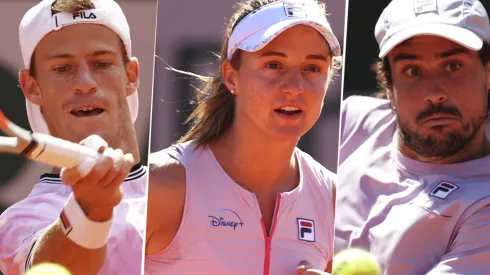 Diego Schwartzman, Nadia Podoroska y Guido Pella, algunos de los tenistas argentinos en Wimbledon (Foto: Getty Images).
