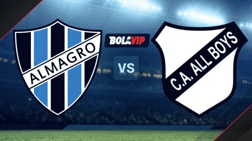 Almagro vs. All Boys por la Primera Nacional.
