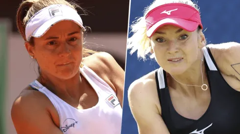 Nadia Podoroska vs. Tereza Martincová por Wimbledon (Foto: Getty Images).
