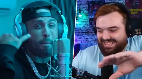 Ibai y su reacción al Music Sessions de Bizarrap con Nicky Jam.