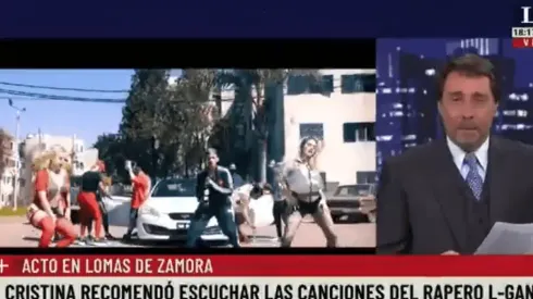 Video: Feinmann se enteró que a Cristina le gusta L-Gante y se puso a analizarlo en vivo