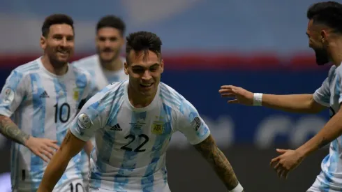 Argentina salió con todo y Lautaro metió el primero a los 7 minutos