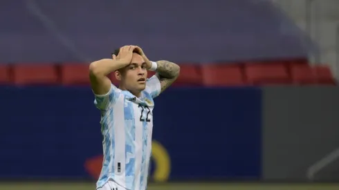 No se puede creer: el increíble gol que se perdió Lautaro Martínez
