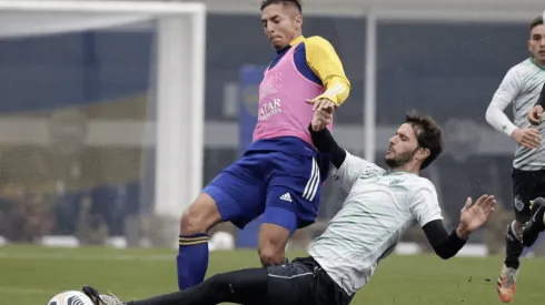 Almendra se lesionó en el último amistoso.