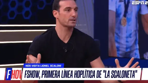 Scaloni y la definición de la Scaloneta.
