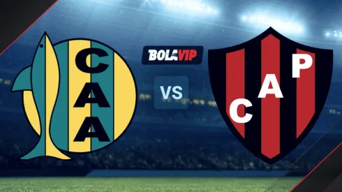 Aldosivi vs. Patronato por la Liga Profesional del Fútbol Argentino.
