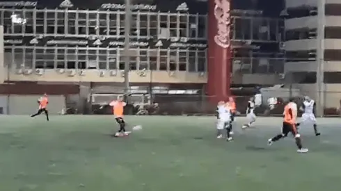 Otro golazo de Ortega en el Senior.