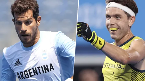 Argentina vs. Australia por el hockey masculino de Tokio 2020. (Fotos: Getty Images).
