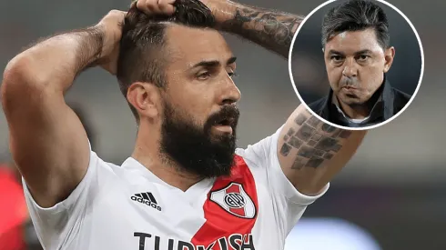 La actitud de Pratto que no le gustó a Gallardo.
