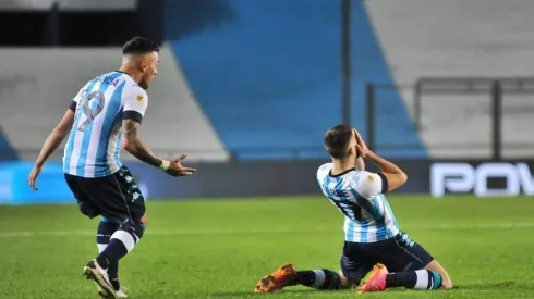 Las lágrimas de Garré en el festejo del gol