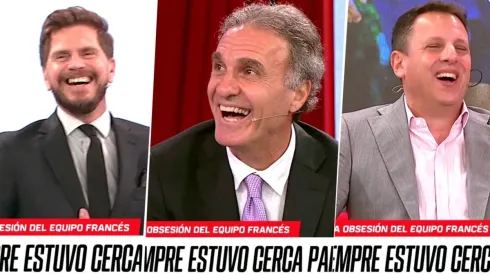 Ruggeri le preguntó a Vignolo "¿qué foto?" y todos se tentaron al aire