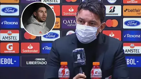 Gallardo habló de la salida de Montiel.