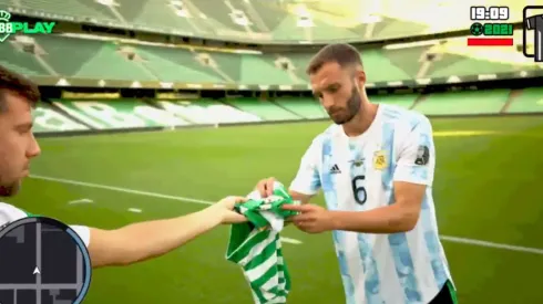 Una locura: el video con el que Betis presentó a Pezzella