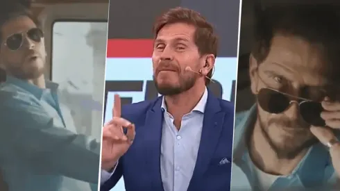 Vignolo actuó de colectivero y la rompió.