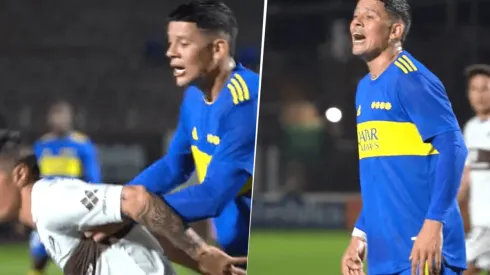 Marcos Rojo ordena a todo Boca.
