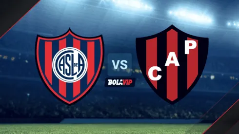 San Lorenzo vs. Patronato por la Liga Profesional.
