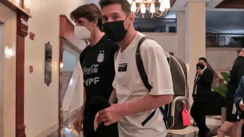 Messi ya está en Caracas.
