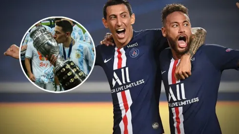 Di María y Neymar Jr., París Saint-Germain (Fotos: GettyImages)
