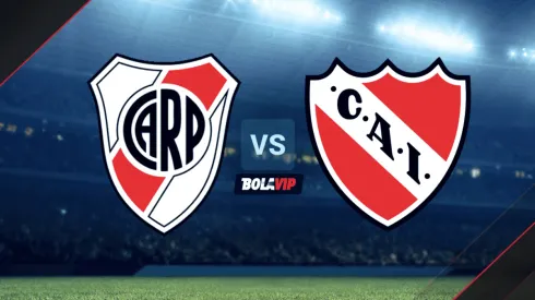 River vs. Independiente por la Liga Profesional.
