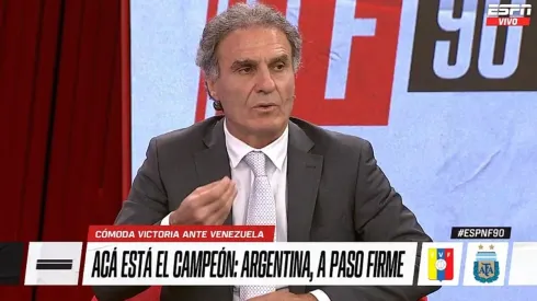 Ruggeri, en llamas con la AFA.
