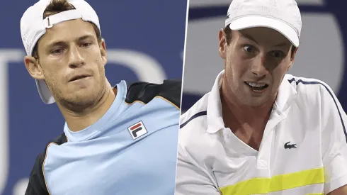 Diego Schwartzman vs. Botic van de Zandschulp por el US Open (Foto: Getty Images).
