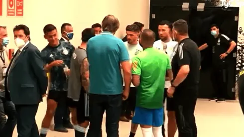 Video: la reacción de Dybala cuando vio a Messi con una pechera de fotógrafo