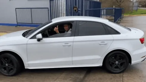 Villa volvió a entrenarse en Boca.