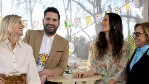 Bake Off 2021 ya conoce a sus tres jurados y a su conductora (Foto: Telefé)
