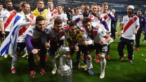 River Plate festejando la Copa Libertadores 2018 (Foto: Getty Images)
