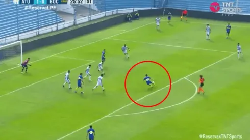 Taborda y un golazo en reserva.