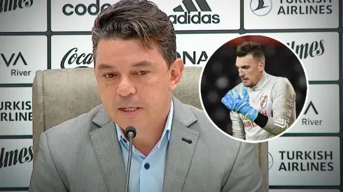 Marcelo Gallardo y Franco Armani, River (Foto: Getty)