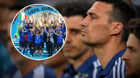 Lionel Scaloni se refirió al partido de Argentina vs. Italia (Fotos: Getty)