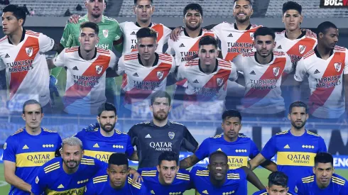 Posibles formaciones para el Superclásico.