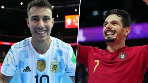 Argentina vs. Portugal por la FINAL del Mundial de Futsal 2021 (Fotos: Twitter oficial de FIFA - @fifacom_es).