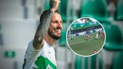 Darío Benedetto marcó su primer gol en Elche (Foto: Elche vía Twitter)
