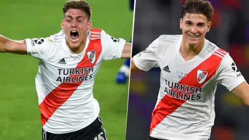 Federico Girotti y Julián Álvarez, River Plate (Foto: Getty Images)
