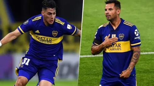 Cristian Pavón y Edwin Cardona, Boca Juniors (Foto: Getty Images)
