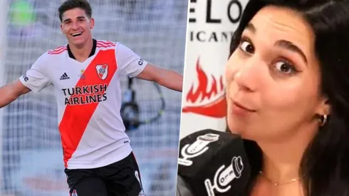 La joven de la promesa sexual a Julián Álvarez redobló la apuesta tras el Superclásico